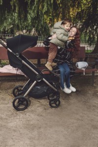 ANEX Kočárek kombinovaný IQ + KIDDY Evoluna i-size 2 + základna