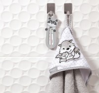 BABYONO Osuška s kapucí Bamboo 100x100cm