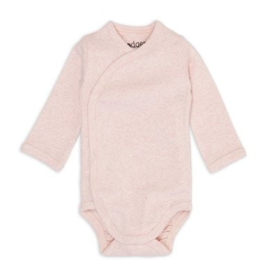 LODGER Body s dlouhým rukávem Melange Zavinovací - Tan vel. 50