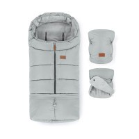 PETITE&MARS Set zimní fusak Jibot 3v1 + rukavice na kočárek Jasie