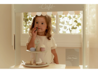 LITTLE DUTCH Stojan na cukroví s doplňky dřevěný