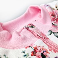 LITTLE ANGEL Mikina podšitá Outlast® - růže/růžová baby