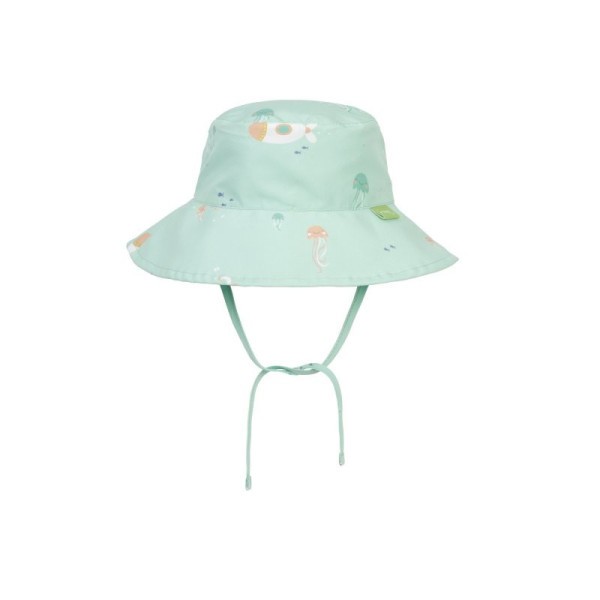 SARO BABY Oboustranný klobouček s UV ochranou (0-6m) - Jellyfish