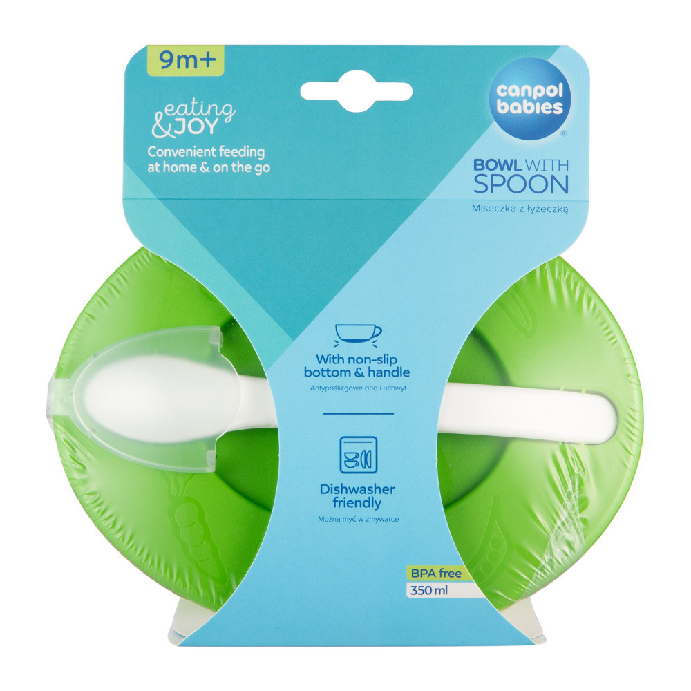CANPOL BABIES Miska s lžičkou