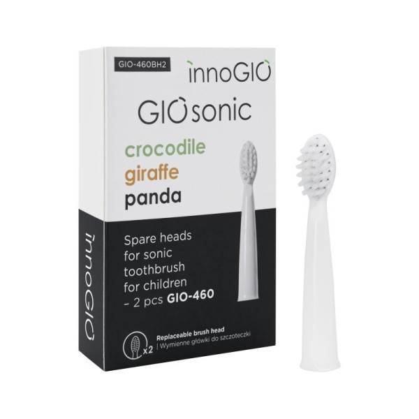 INNOGIO Náhradní hlavice k sonickému kartáčku GIOSonic - 2ks