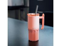 QUOKKA Nerezový termohrnek s brčkem Umi 720 ml