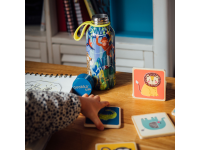 QUOKKA Nerezová termoláhev Solid Kids s poutkem 330 ml