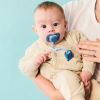 B.BOX Silikonový klip na dudlík, 2 ks