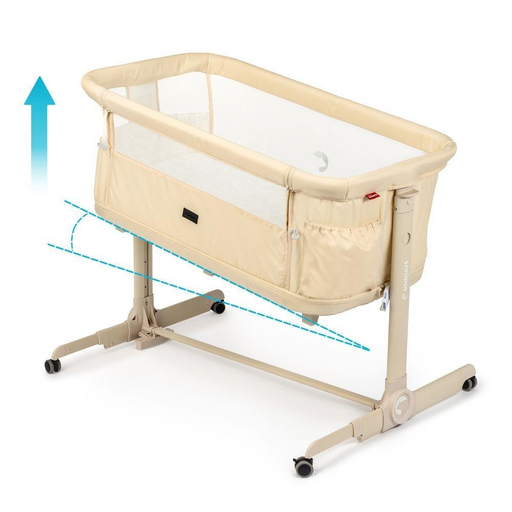 KIDNORT Postýlka Snäckskal