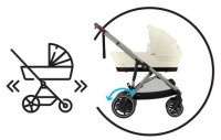 CYBEX Gold e-Gazelle S Sportovní/sourozenecký kočárek