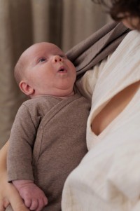 LODGER Overal novorozenecký Melange