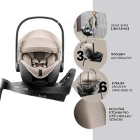 BRITAX Autosedačka SET Baby-Safe Pro + Vario Base 5Z + autosedačka Dualfix 5z