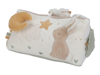 LITTLE DUTCH Polštářek trojhranný s aktivitami Newborn Naturals