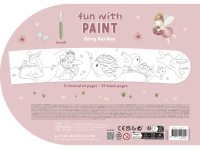 LITTLE DUTCH Omalovánky s vodovkami Fairy Garden / Forest Friends