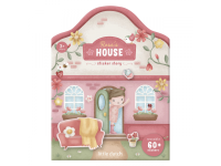 LITTLE DUTCH Knížka se samolepkami Dům Rosa