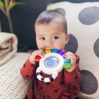 BABY EINSTEIN Hračka senzorická chrastítko a kousátko bez BPA Outstanding Opus™ 3m+