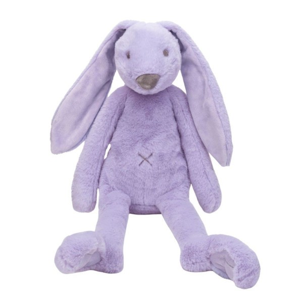 HAPPY HORSE Králíček Richie BIG recyklovaný - velikost: 58 cm - fialový 