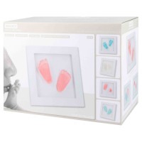 DOOKY Crystal Memories DeLuxe 3D Frame Handprint & Footprint