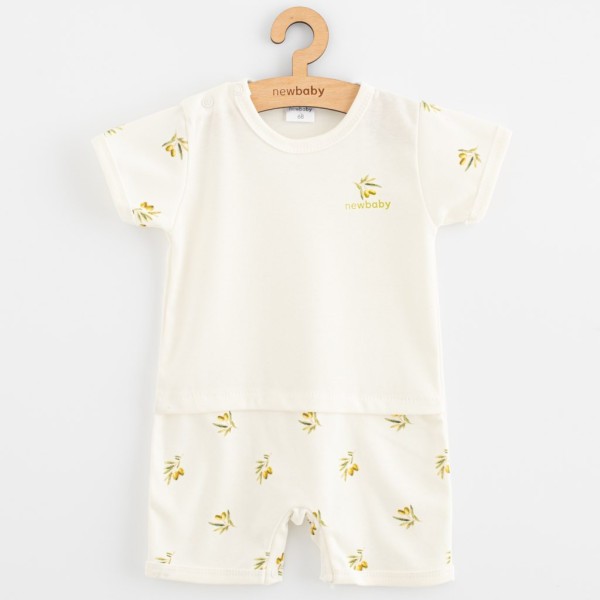 NEW BABY Kojenecký letní overal z organické bavlny Olivy - vel. 56