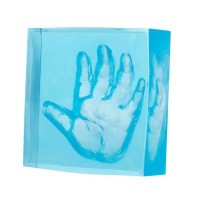 DOOKY Crystal Memories 2D Handprint & Footprint