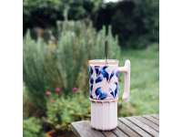 QUOKKA Nerezový termohrnek s brčkem Umi 720 ml