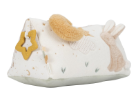 LITTLE DUTCH Polštářek trojhranný s aktivitami Newborn Naturals