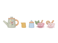 LUTTLE DUTCH Čajový set dřevěný s květinovým potiskem