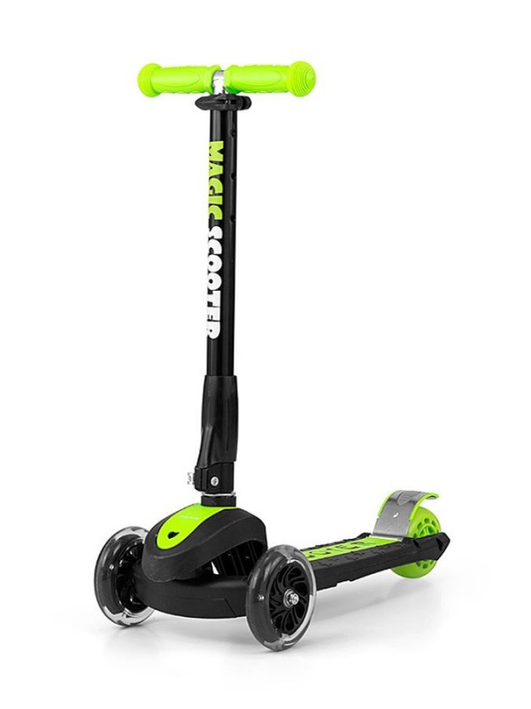 Dětská koloběžka Milly Mally Magic Scooter - green