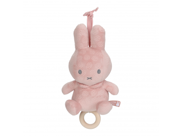 LITTLE DUTCH Hudební králíček Miffy - Pink Flower