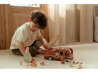 LITTLE DUTCH Hasičský náklaďák dřevěný