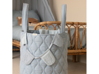 LITTLE DUTCH Košík textilní oboustranný extra velký Pure