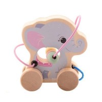 The Wildies Family dřevěná hračka s labyrintem  12m+