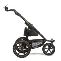 TFK Sport PRO - Konstrukce podvozku + hluboká korbaTFK Sport PRO anthracite + Autosedačka Britax Römer Baby-Safe Pro + Isofix Vario Base 5Z + TFK adaptér na autosedačku + pláštěnka Emitex na hlubokou korbu + moskytiéra Zopa