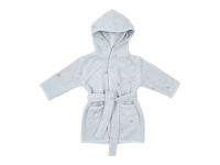 LITTLE DUTCH Župan froté Forest Friends Blue