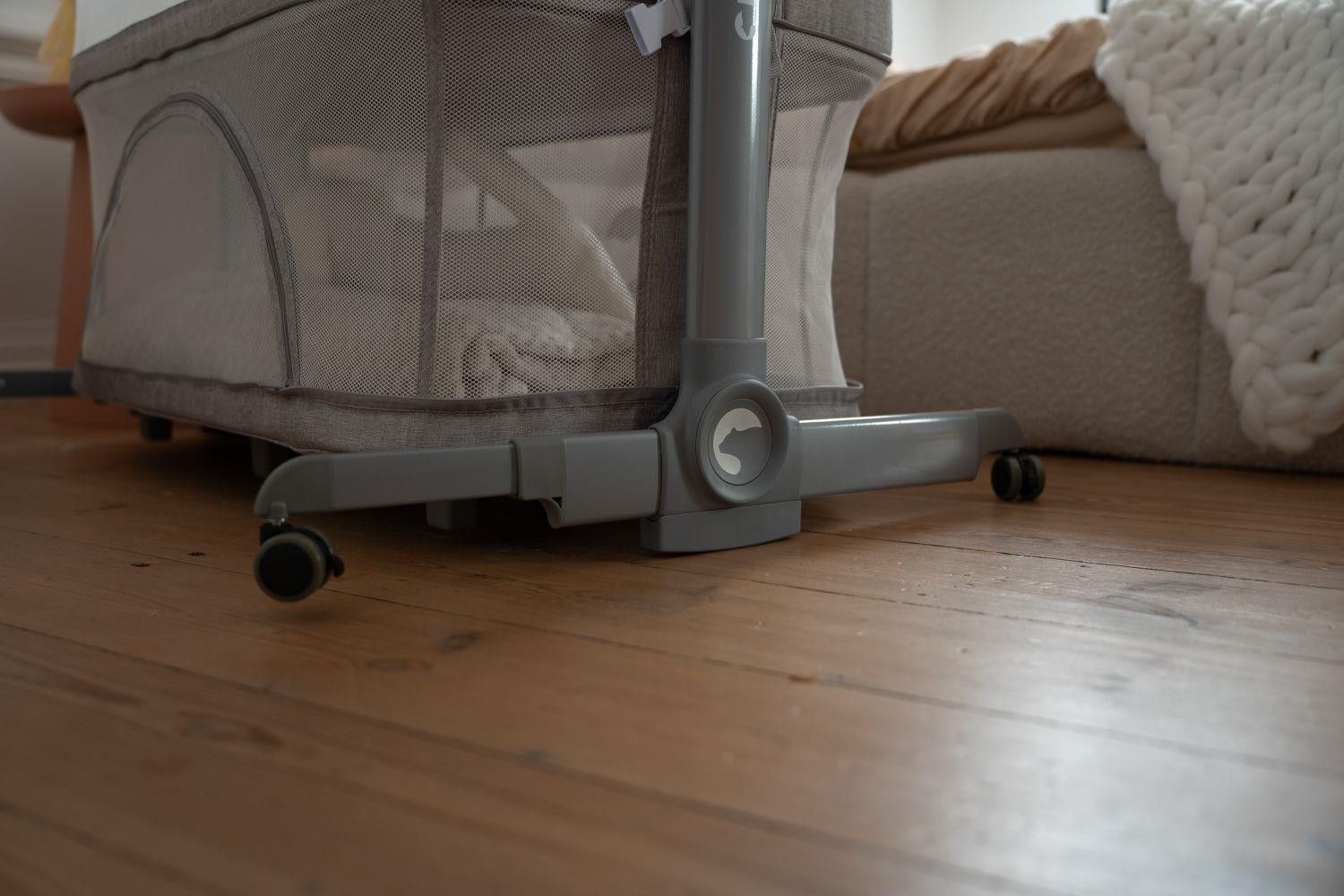 KIDNORT Postýlka Snäckskal