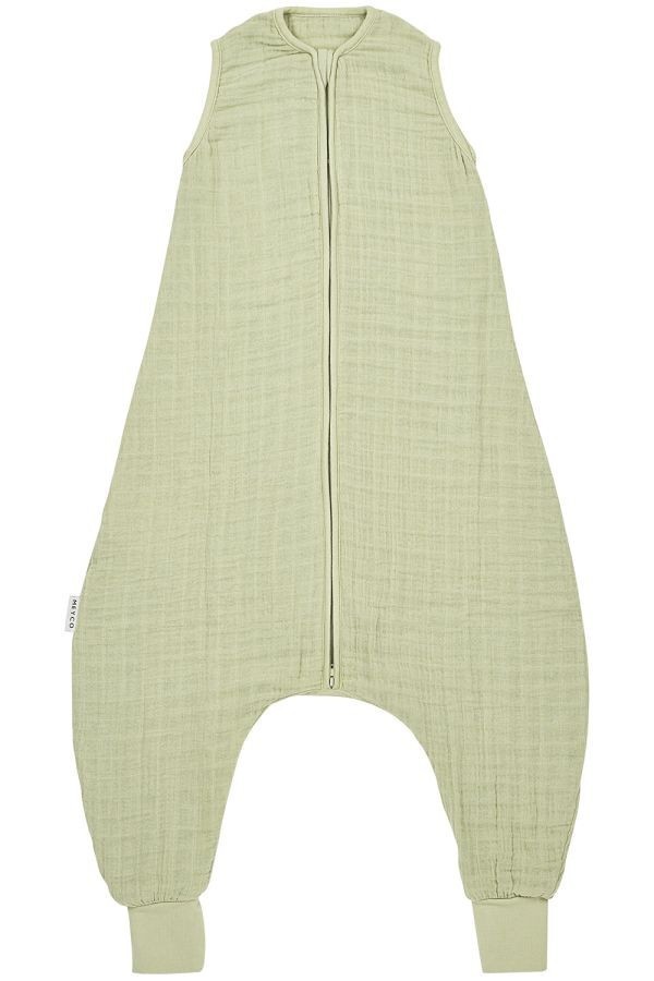 MEYCO Letní mušelínový Jumper/spací pytel - vel.104 - Soft olive