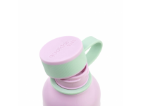 QUOKKA Plastová láhev Ice Kids s poutkem 430 ml