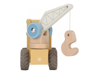 LITTLE DUTCH Autojeřáb dřevěný
