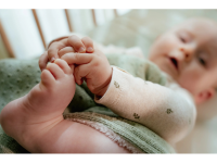 LITTLE DUTCH Deka pletená / fleece 70x100 cm Pure