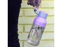 QUOKKA Plastová láhev Ice Kids s poutkem 430 ml