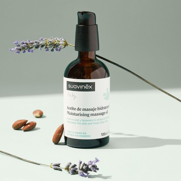 SUAVINEX Masážní zvlhčující olej - 100 ml - Masážní zvlhčující olej - 100 ml