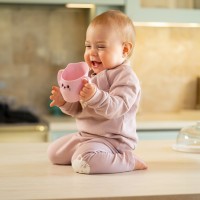 AKUKU Hrneček na učení samostatného pití, šikmý 150 ml