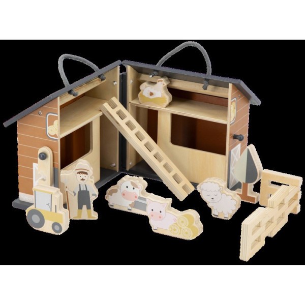 TRYCO Dřevěná skládací farma - Dřevěná skládací farma
