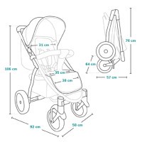 LIONELO Kočárek sportovní Annet Plus