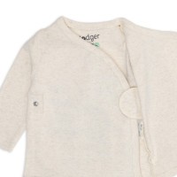 LODGER Zavinovací kabátek Melange Birch