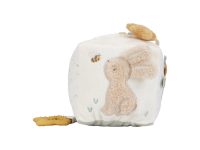 LITTLE DUTCH Kostka textilní s aktivitami Newborn Naturals