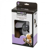 DOOKY Ventilátor na kočárek Stroller Fan Soft Foam