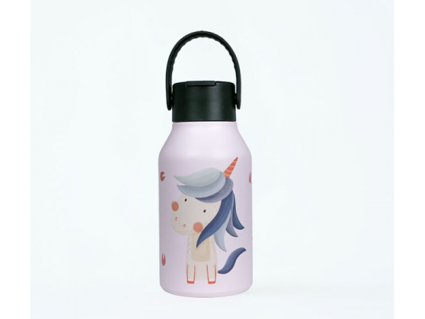 RUNBOTT Termoláhev Mii 350 ml s pítkem - Unicorn
