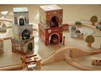 LITTLE DUTCH Kostky stohovací s autíčky