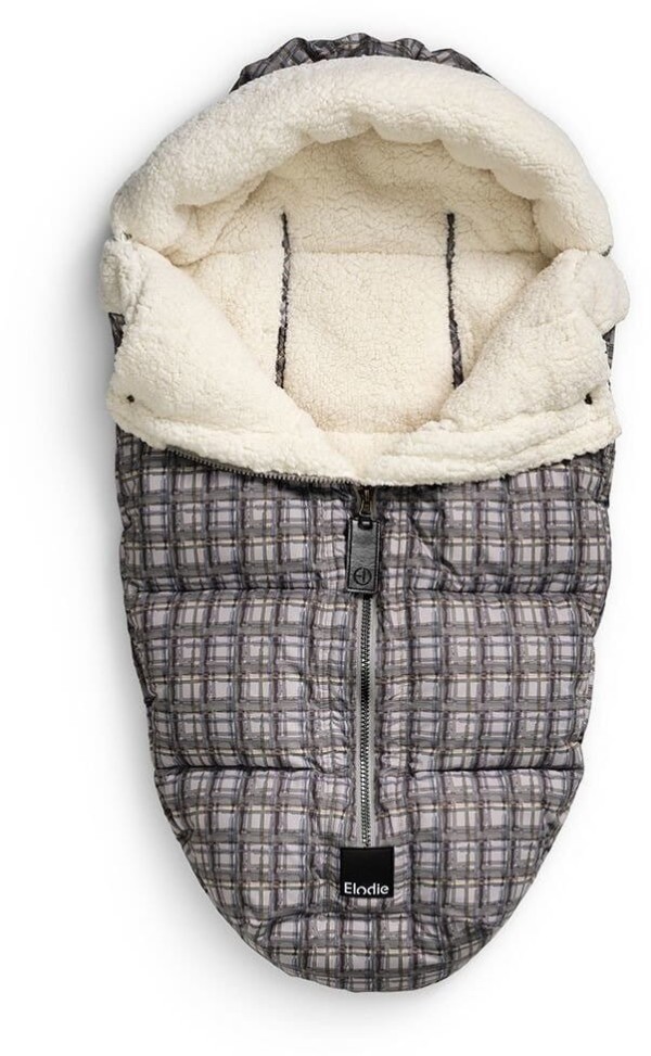 ELODIE DETAILS Fusak do kočárku/zip uprostřed - Paris Check